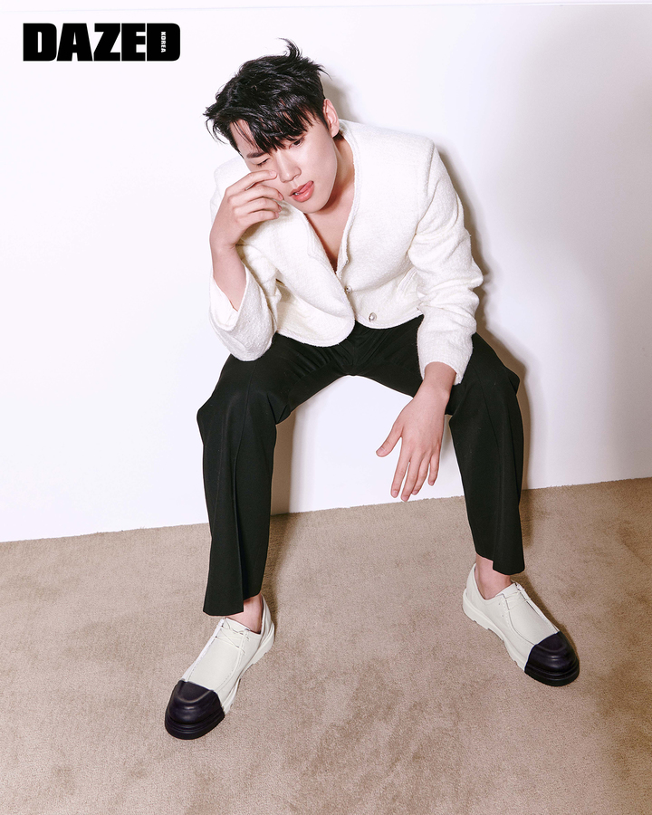 [서울=뉴시스] 배우 이민재. 23.04.07. (사진=데이즈드 코리아 제공) photo@newsis.com *재판매 및 DB 금지