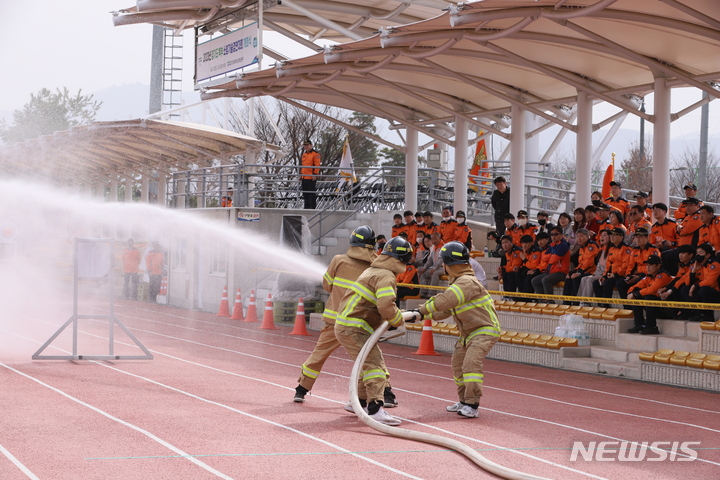 소방기술경연대회. (사진=경기도북부소방재난본부 제공)