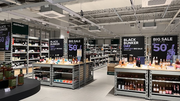 보틀벙커 제타플렉스점 매장전경(사진=롯데마트 제공) *재판매 및 DB 금지