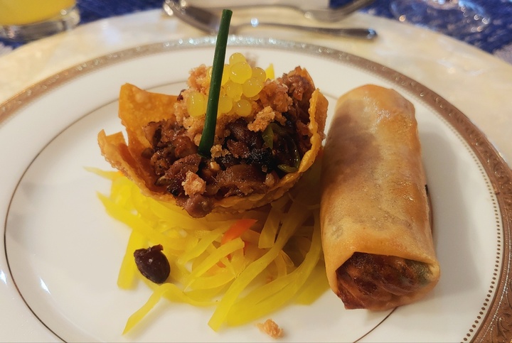 시식과 룸피아, 그린파파야 샐러드. 박주연 기자 photo@newsis.com *재판매 및 DB 금지