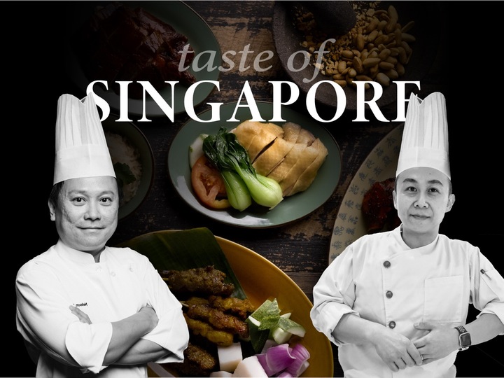 그랜드 하얏트 인천 '테이스트 오브 싱가포르'에 초청된 그랜드 하얏트 싱가포르 웡 유 청 넬슨 수석 셰프(왼쪽)와 차이 치 훙 셰프 *재판매 및 DB 금지