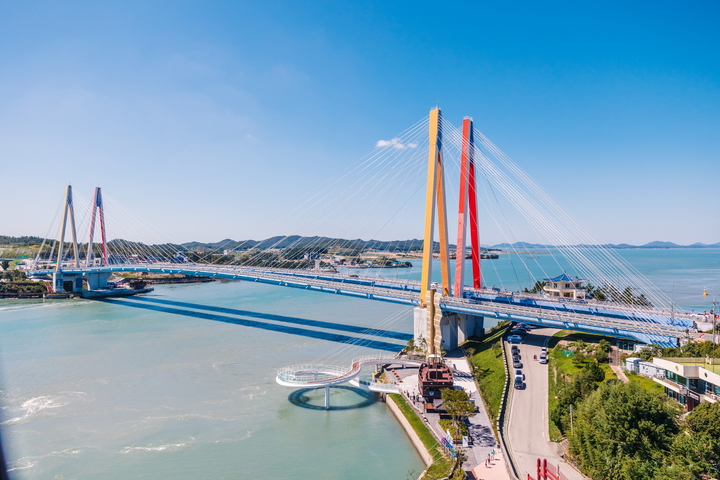 [해남=뉴시스] 우수영관광지 울돌목 스카이워크  *재판매 및 DB 금지