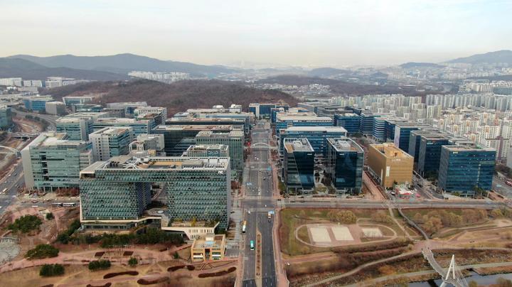 판교테크노밸리 전경. 뉴시스 자료사진. *재판매 및 DB 금지