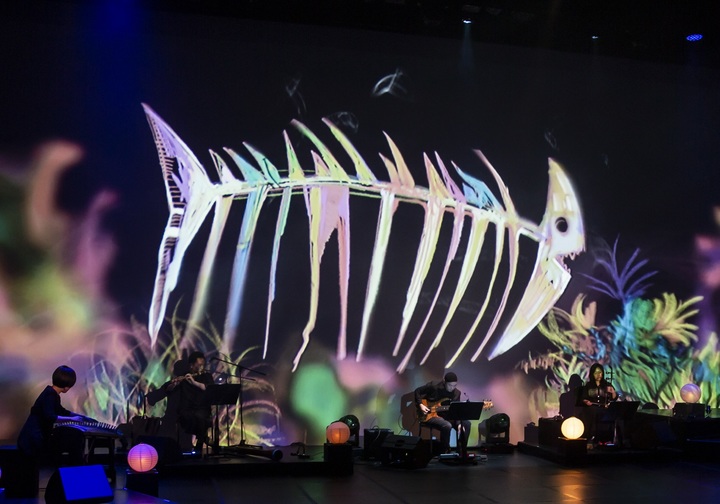 [서울=뉴시스]국악동화콘서트 '자라는 자라' 공연 사진. (사진=국립정동극장 제공) 2023.04.18. photo@newsis.com *재판매 및 DB 금지