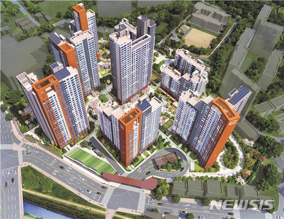 [용인=뉴시스] e편한세상 용인역 플랫폼시티 조감도