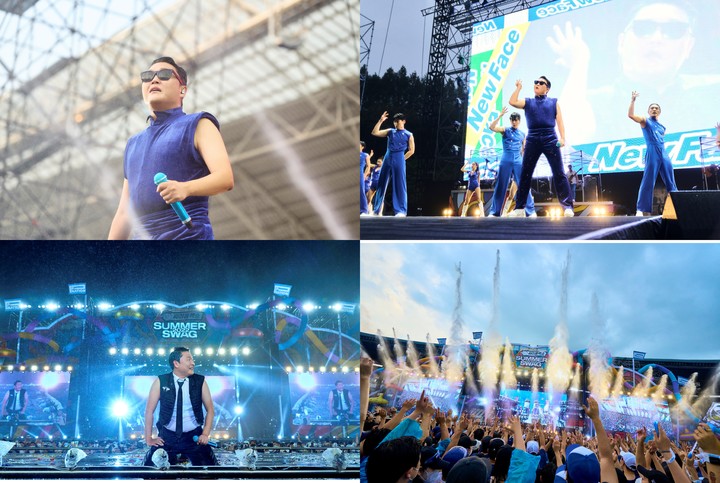 [서울=뉴시스] '싸이 흠뻑쇼 2022' 콘서트 라이트 블루 스틸 2023.04.21 (사진= 월트디즈니 컴퍼니 코리아 제공) photo@newsis.com *재판매 및 DB 금지