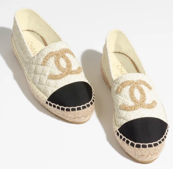 샤넬 에스파드리유 제품 [샤넬 공식 홈페이지 캡처. 재판매 및 DB 금지] *재판매 및 DB 금지