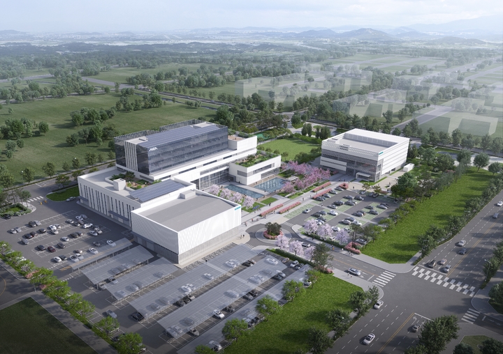 [광주=뉴시스] 인공지능 중심 산업융합 집적단지 조감도. (조감도 = 인공지능산업융합사업단 제공) *재판매 및 DB 금지