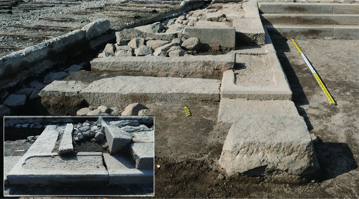 [서울=뉴시스] 광화문 월대 남쪽 어도계단지 전경 (사진=문화재청 제공) 2023.04.25. photo@newsis.com *재판매 및 DB 금지