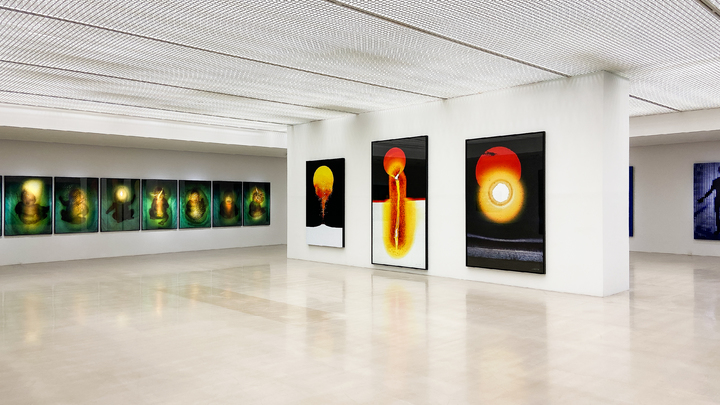 황규태 개인전 '다양다색 60년' 전시 전경 *재판매 및 DB 금지