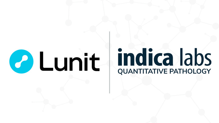 [서울=뉴시스] 26일 의료 인공지능(AI) 기업 루닛은 미국 디지털 병리 플랫폼 기업 인디카랩스와 파트너십을 체결했다고 밝혔다. (사진=루닛 제공) *재판매 및 DB 금지