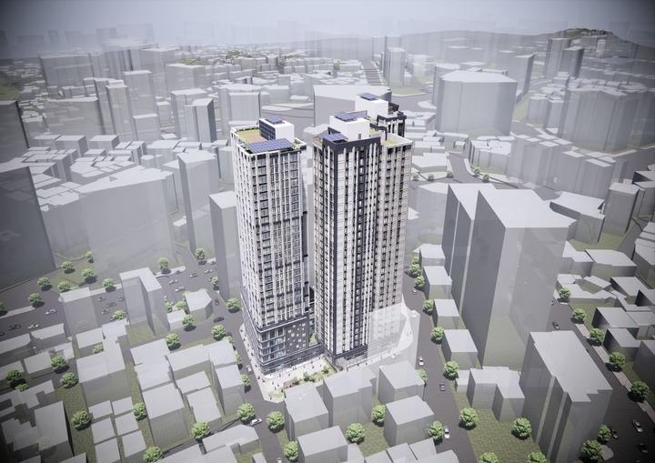 [서울=뉴시스]마포 4-9지구 조감도.(사진=서울시 제공) *재판매 및 DB 금지