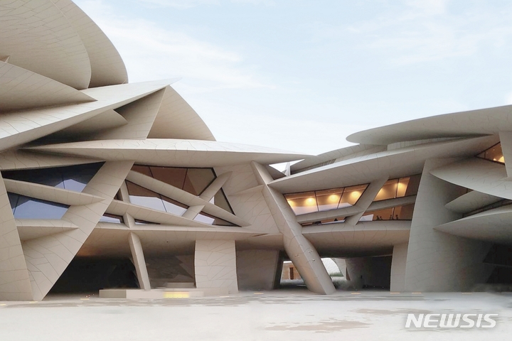 [서울=뉴시스] 카타르 국립박물관. (사진=이건창호 제공). photo@newsis.com 