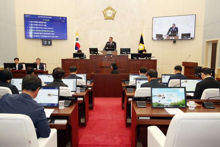 밀양시의회, 제243회 임시회 폐회…의안 22건 처리