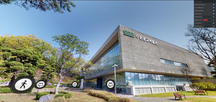 [수원=뉴시스] 메타버스 박물관 예시화면. (사진=아주대 제공) 2023.04.28. photo@newsis.com *재판매 및 DB 금지