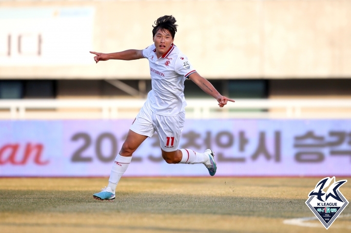 [서울=뉴시스]부천 안재준. 2023.04.29. (사진=한국프로축구연맹 제공) *재판매 및 DB 금지