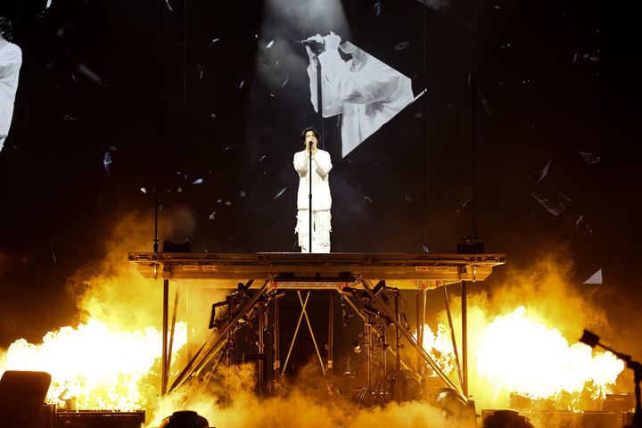 [서울=뉴시스] 방탄소년단 슈가(어거스트 디) 투어 '디-데이(D-DAY)'. 2023.04.30. (사진 = 빅히트 뮤직 제공) photo@newsis.com *재판매 및 DB 금지