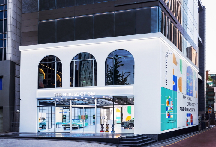 [서울=뉴시스] 제너럴 모터스 첫 통합 브랜드 스페이스 ‘더 하우스 오브 지엠’ 외관 (사진=GM) 2023.5.2 photo@newsis.com  *재판매 및 DB 금지