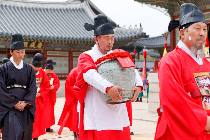 세종대왕자태실 태봉안 행차 재현행사 (사진=성주군 제공) *재판매 및 DB 금지