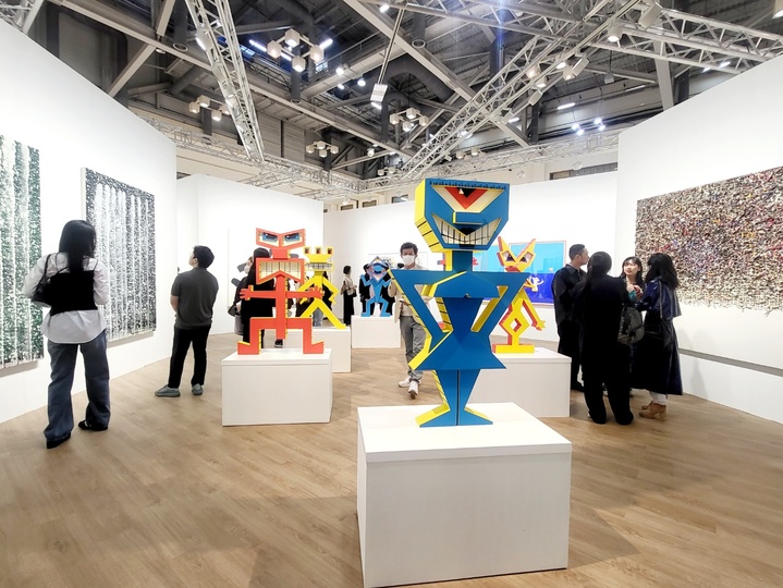 [부산=뉴시스]박현주 미술전문기자=2023아트부산에 참가한 갤러리현대 부스. *재판매 및 DB 금지