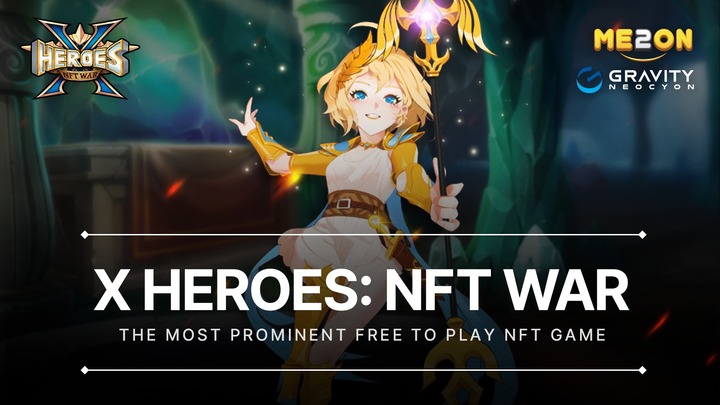 미투온은 그라비티 네오싸이언과 공동으로 개발하고 미투온이 퍼블리싱하고 있는 영웅 수집형 역할수행게임(RPG) '엑스 히어로즈 NFT 워'가 P2E게임 랭킹 사이트인 플레이투언에서 트렌딩 순위 2위를 기록했다고 8일 밝혔다.(사진=미투온) *재판매 및 DB 금지