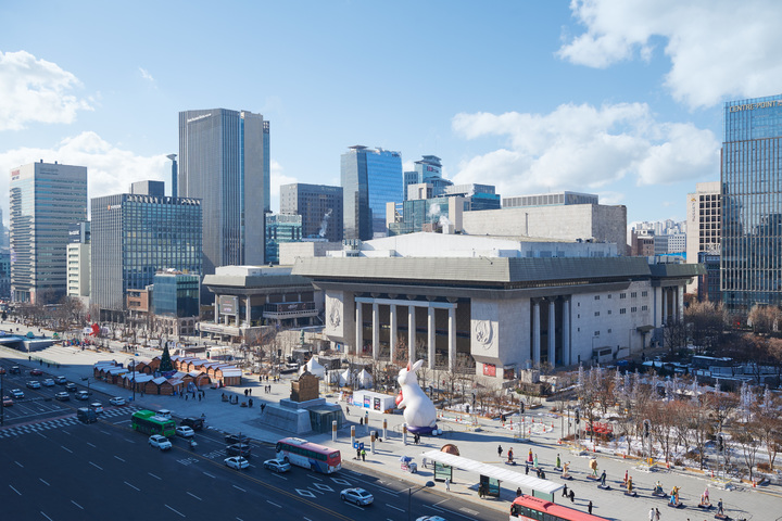 [서울=뉴시스]세종문화회관 전경. (사진=세종문화회관 제공) 2023.05.09. photo@newsis.com *재판매 및 DB 금지