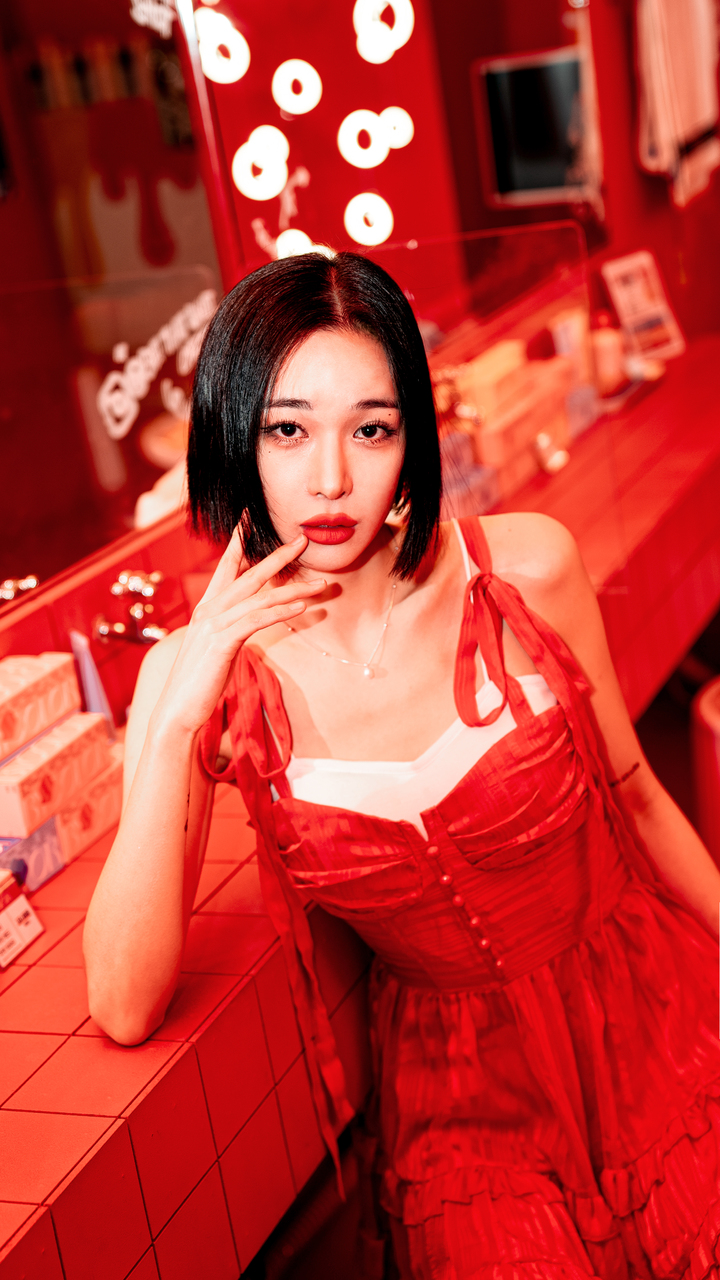 [서울=뉴시스] 지난 3일 틱톡 패션 크리에이터 늘이농(유하늘)이 서울 마포구의 순이엔티 사옥에서 뉴시스와의 인터뷰를 진행했다. (사진= 순이엔티 제공) 2023.05.11 photo@newsis.com *재판매 및 DB 금지