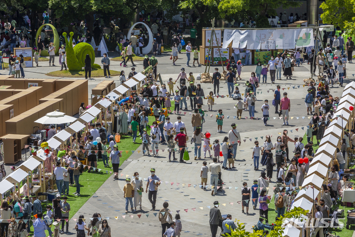 [광주=뉴시스] 김혜인 기자 = ACC재단 아시아 컬처마켓. 2023.05.11.(사진=ACC재단 제공) photo@newsis.com