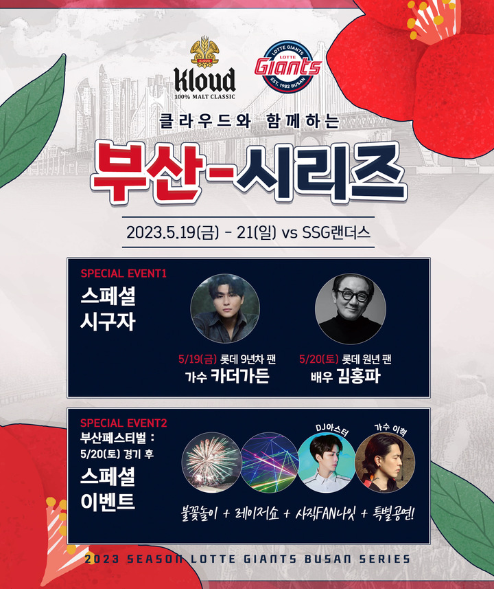 롯데 자이언츠, 19~21일 부산 시리즈 개최