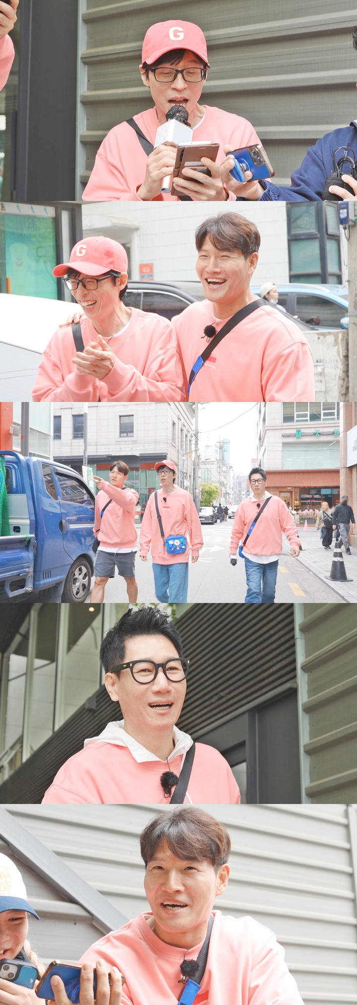 [서울=뉴시스] SBS TV 예능물 '런닝맨' 멤버들이 시민들과 '압구정 노래자랑'을 진행한다. (사진=SBS 제공)  2023.05.13. photo@newsis.com *재판매 및 DB 금지 *재판매 및 DB 금지