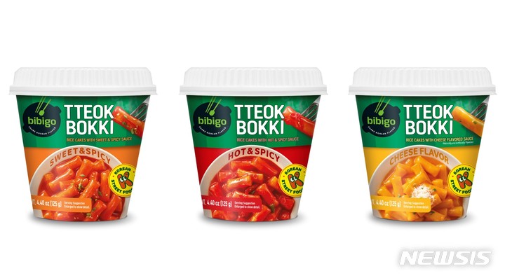 비비고 떡볶이 3종. (사진=CJ제일제당 제공)
