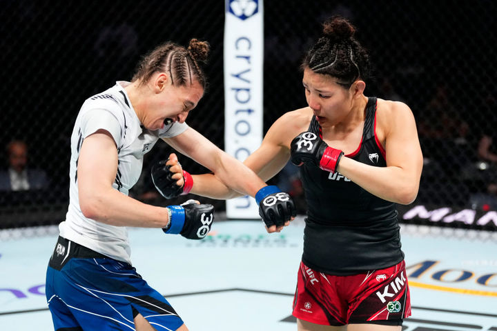 [서울=뉴시스] 김지연(사진=UFC 제공) *재판매 및 DB 금지