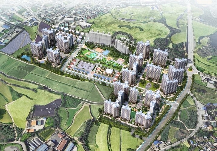 [음성=뉴시스] 대소 삼정지구 도시개발사업 조감도. (사진=음성군 제공) photo@newsis.com *재판매 및 DB 금지