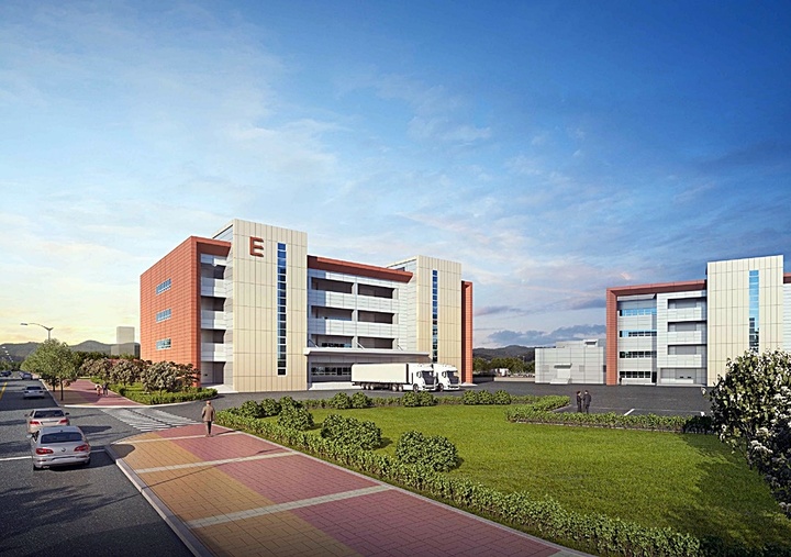 김제자유무역지역 제2표준공장 증축 E동 조감도 (사진=김제시 제공) *재판매 및 DB 금지