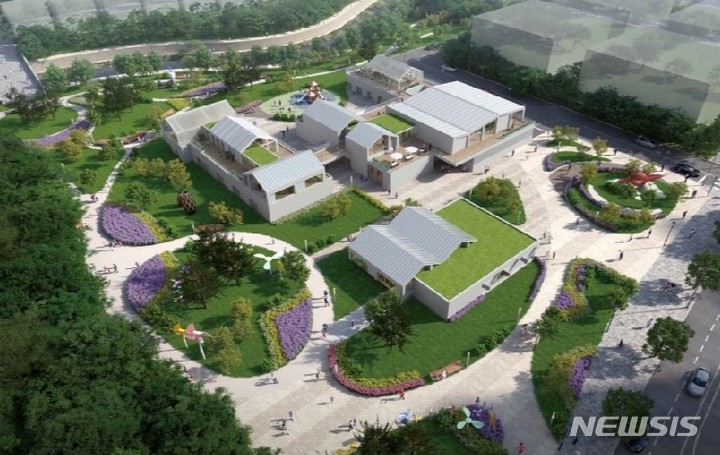 [의정부=뉴시스] 경기 의정부시 고산지구에 조성되는 전국 최초 '아이돌봄시설 클러스터' 조감도. (사진=뉴시스 DB). photo@newsis.com 