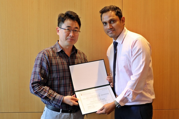 인도 의사, 울산대병원 신경계혈관내 수술 배우고 갔다