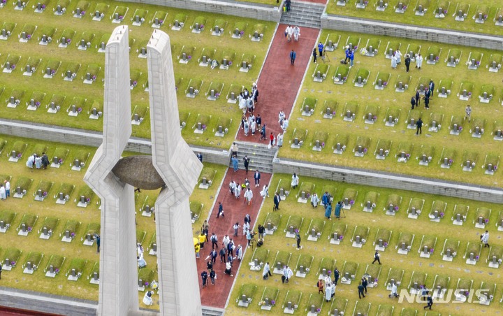 [광주=뉴시스] 북구 운정동 국립5·18민주묘지