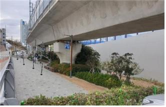 [부산=뉴시스] 철봉공원이 조성되는 부산 연제구 참그린길. (사진=연제구청 제공) *재판매 및 DB 금지