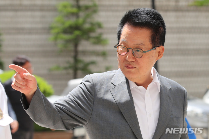 [서울=뉴시스] 박지원 더불어민주당 당선인. 뉴시스DB