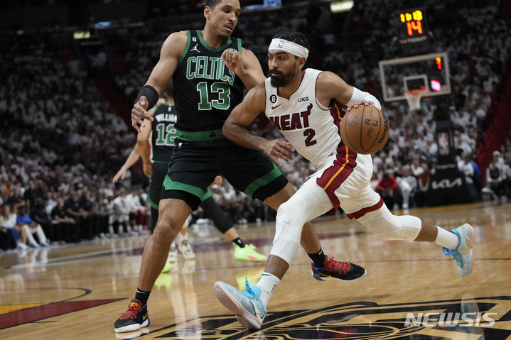 [마이애미=AP/뉴시스]마이애미 히트의 게이브 빈센트 