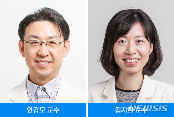 [서울=뉴시스]삼성서울병원 소아청소년과 안강모·김지현 교수. (사진= 삼성서울병원 제공) 2023.05.22. photo@newsis.com. 