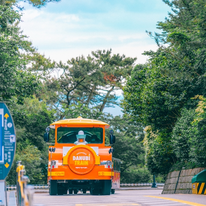 [부산=뉴시스] 부산 태종대 다누비열차. (사진=부산관광공사 제공) *재판매 및 DB 금지