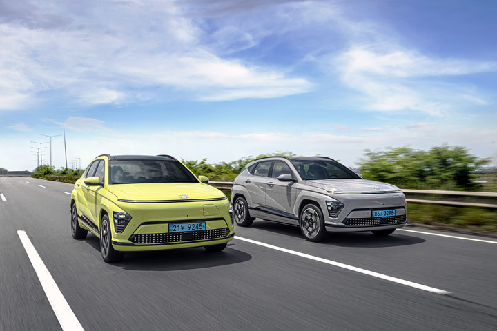 [서울=뉴시스] 디 올 뉴 코나 일렉트릭 주행 사진.(사진=현대차) 2023.5.25 photo@newsis.com *재판매 및 DB 금지