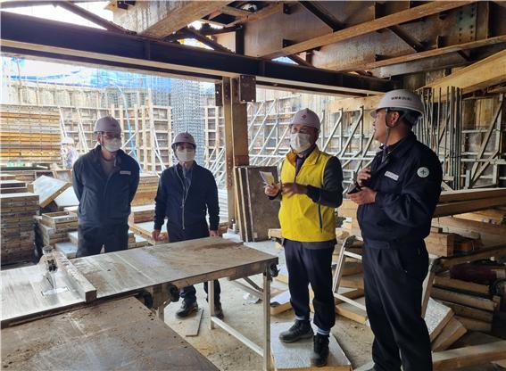 광주시, 장마철 앞두고 건설현장 안전점검. (사진=광주시 제공) *재판매 및 DB 금지