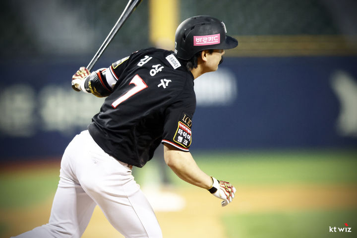 [서울=뉴시스] 프로야구 KT 위즈의 김상수. (사진 = KT 위즈 제공) *재판매 및 DB 금지