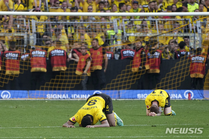 [도르트문트=AP/뉴시스]도르트문트, 마인츠에 발목. 2023.05.27.