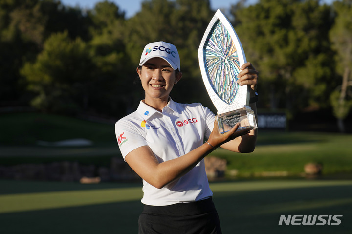 [라스베이거스=AP/뉴시스]아난나루깐, LPGA 투어 매치플레이 우승. 2023.05.28.