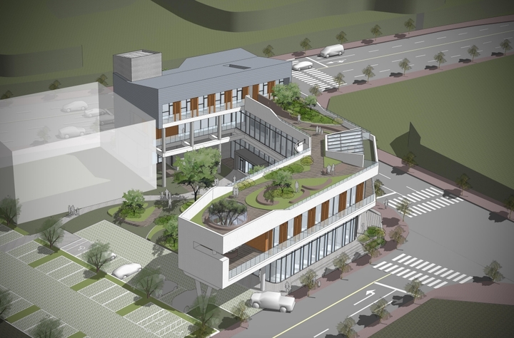 거창군 농공단지 복합문화센터 설계공모 당선작 나왔다