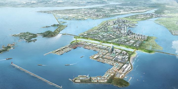 새만금신항 조감도 (사진=군산시 제공) *재판매 및 DB 금지