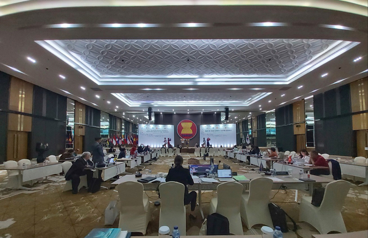 [서울=뉴시스] 30일 인도네시아 자카르타에서 열린 '제2차 한-아세안 문화유산 협의체 운영회의' (사진=문화재청 제공) 2023.05.30. photo@newsis.com *재판매 및 DB 금지